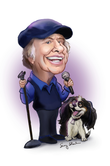 Bill Gaither & Windsor caricature